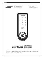 Samsung Smart Door Lock SHS-3320 User Manual preview