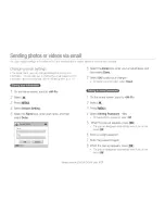 Предварительный просмотр 37 страницы Samsung SMARTCAMERA DV300 User Manual