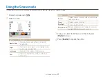 Preview for 38 page of Samsung SMARTCAMERA WB151F User Manual