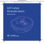 Предварительный просмотр 1 страницы Samsung SmartThings ADT Carbon Monoxide Alarm Setup Manual