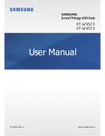 Samsung SmartThings ET-WV523 User Manual preview