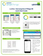 Preview for 1 page of Samsung SmartThings Hub Quick Start Manual