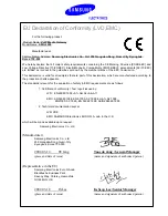 Preview for 3 page of Samsung SMG-3200 User Manual