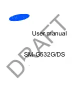 Samsung SMG532G User Manual preview