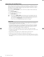 Preview for 18 page of Samsung SMH3150WG/XAA User Manual