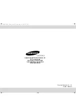 Preview for 36 page of Samsung SMH7159BC Owner'S Manual