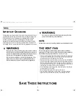 Preview for 4 page of Samsung SMH7178STE Owner'S Manual