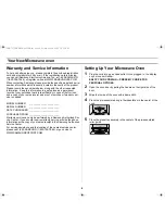 Preview for 6 page of Samsung SMH7178STE Owner'S Manual