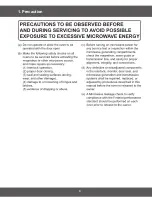 Предварительный просмотр 3 страницы Samsung SMH8165W Service Manual