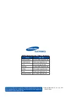 Preview for 44 page of Samsung SMH9151B Service Manual