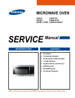 Preview for 1 page of Samsung SMH9187W Service Manual