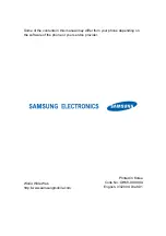 Предварительный просмотр 33 страницы Samsung Smiley SGH-t359 User Manual