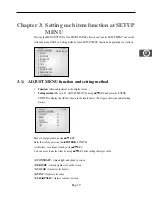 Preview for 39 page of Samsung SMO-152QN - Monitor + Camera 4 User Manual