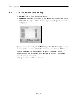 Preview for 42 page of Samsung SMO-152QN - Monitor + Camera 4 User Manual