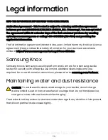 Preview for 73 page of Samsung SMR925 User Manual