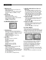 Предварительный просмотр 20 страницы Samsung SMT-190DK User Manual