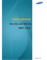 Preview for 1 page of Samsung SMT-1914 User Manual