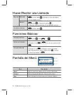 Предварительный просмотр 6 страницы Samsung SMT-3105 Quick Reference Manual