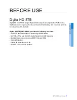 Preview for 5 page of Samsung SMT-H3260 User Manual