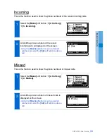 Предварительный просмотр 33 страницы Samsung SMT-i3100 Owner'S Manual