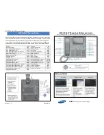 Предварительный просмотр 1 страницы Samsung SMT-i5343 Quick Reference Manual