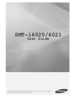 Предварительный просмотр 1 страницы Samsung SMT-i6020 User Manual