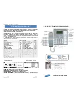 Samsung SMT-i6021 Quick Reference Manual предпросмотр