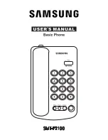 Предварительный просмотр 1 страницы Samsung SMT-P2100 User Manual