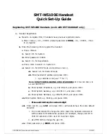 Samsung SMT-W5100E Quick Setup Manual предпросмотр