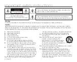 Preview for 6 page of Samsung SMX-C100GN User Manual