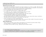 Preview for 36 page of Samsung SMX-C100GN User Manual