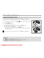 Предварительный просмотр 64 страницы Samsung SMX- C100GP User Manual