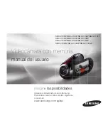 Preview for 1 page of Samsung SMX C14 - Touch of Color Camcorder Manual Del Usuario