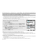 Preview for 48 page of Samsung SMX C14 - Touch of Color Camcorder Manual Del Usuario