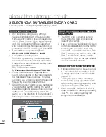 Предварительный просмотр 42 страницы Samsung SMX-C19BP User Manual