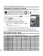 Предварительный просмотр 54 страницы Samsung SMX-C19BP User Manual