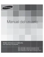 Preview for 1 page of Samsung SMX-C20BN Manual Del Usuario