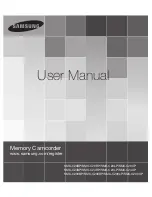 Samsung SMX- C20BP User Manual preview