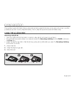 Preview for 18 page of Samsung SMX F34 - Camcorder - 680 KP User Manual