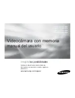 Preview for 1 page of Samsung SMX-F34RN Manual Del Usuario