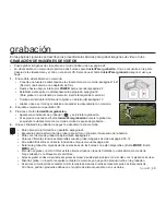 Preview for 52 page of Samsung SMX-F34RN Manual Del Usuario