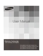 Preview for 1 page of Samsung SMX-F40 User Manual