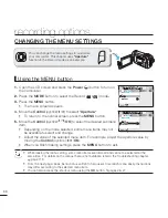 Preview for 56 page of Samsung SMX-F40 User Manual