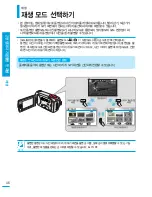 Preview for 46 page of Samsung SMX-F400BD (Korean) User Manual