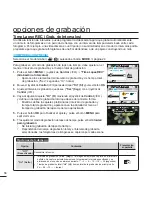 Preview for 73 page of Samsung SMX-F40BN Manual Del Usuario