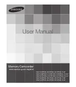 Samsung SMX-F40SP User Manual preview