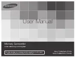 Samsung SMX-F70BN User Manual preview