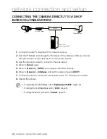 Предварительный просмотр 42 страницы Samsung SNB-600 User Manual