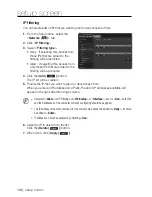 Предварительный просмотр 102 страницы Samsung SNB-600 User Manual