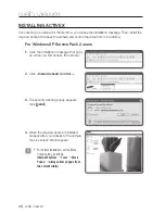 Предварительный просмотр 44 страницы Samsung SNC-B2335 User Manual